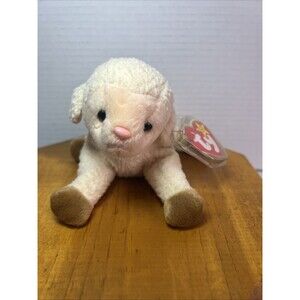 1999 TY Original Beanie Babies Baby Sheep EWEY Lamb Plush RETIRED Licensed‎ NWT